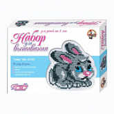 Набор для творчества Десятое Королевство Вышивка Зайка 01122