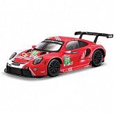 Машинка Bburago 1:43 Porsche 911 RSR LM 2020 (18-38308) red