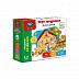 Игра-шнуровка с липучками Vladi Toys Домик друзей VT5303-01