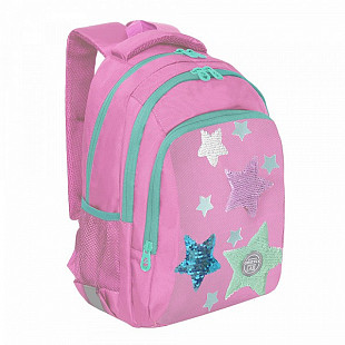 Рюкзак школьный GRIZZLY RG-162-2 /2 pink