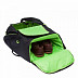 Городской рюкзак GRIZZLY RQ-906-12 /2 black/light green