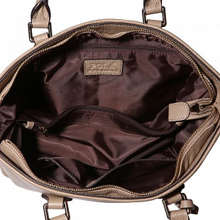 Женская сумка из кожи Pola 9016 beige