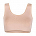 Топ-невидимка гимнастический Amely без рукавов AA-7043 beige
