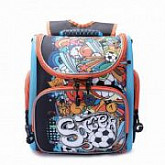 Рюкзак школьный GRIZZLY RA-970-6 /1 black/blue