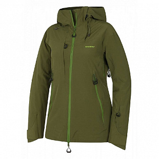 Куртка горнолыжная женская Husky Gombi L dark green