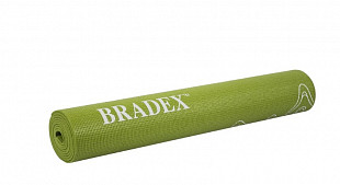 Коврик для йоги и фитнеса Bradex SF 0404 173*61*0,4 с рисунком грин