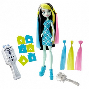 Кукла Monster High Высоковольтные волосы DNX36
