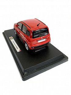 Машинка Bburago 1:24 Fiat Nuova Panda (18-22123) red