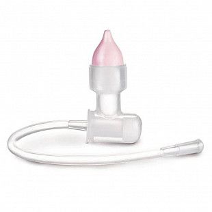 Аспиратор для носа Canpol babies Силиконовый 56/007 Pink