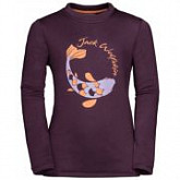 Пуловер детский Jack Wolfskin Winter Sweatshirt Kids aubergine