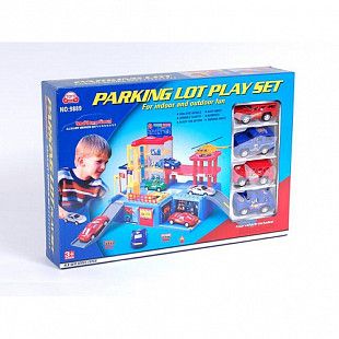 Набор Shenzhen Toys Парковка 9889 (4 машинки)