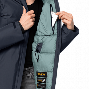 Куртка женская Jack Wolfskin North Ice Parka W midnight blue