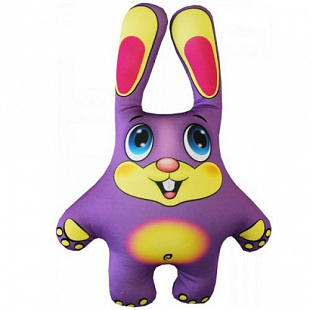 Мягкая игрушка Мнушки Заяц фиолетовый Аи02жив31