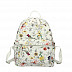 Рюкзак городской Ors Oro ORS-0108 /4 flowers/white
