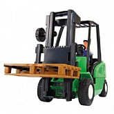 Игрушка Dickie Toys Погрузчик с паллетой (203823002) green/black