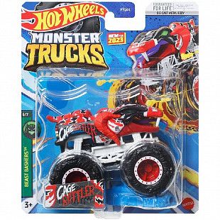 Машинка Hot Wheels Монстр Трак Cage Rattler (FYJ44 HLR84)