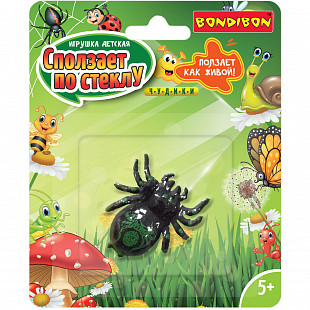 Игрушка Bondibon Чудики Сползает по стеклу Паук ВВ3511