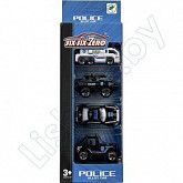 Набор машинок UniToys Police (660-A130)