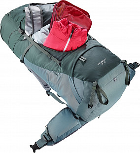 Рюкзак Deuter Aircontact 65+10 3320521-2267 ivy/teal (2021)