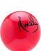 Мяч для художественной Amely AGB-301 15 см red