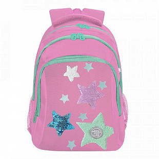 Рюкзак школьный GRIZZLY RG-162-2 /2 pink