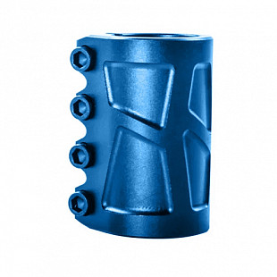 Зажим Tech Team 4 болта GV SCS CHOPPER blue