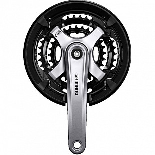 Система Shimano EFCTY701E888CS1 TY701, 175мм, 48/38/28 silver ZSM74725