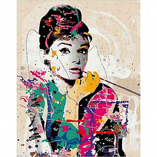 Картина по номерам Picasso Одри Хепберн PC5065058