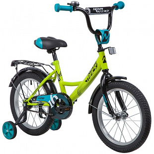 Велосипед Novatrack Vector 16" (2019) Green/Blue 163VECTOR.GN9