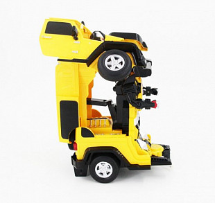 Радиоуправляемый робот-трансформер MZ Jeep Rubicon 1:14 2329PF yellow