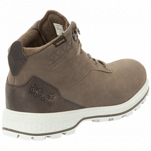 Ботинки мужские Jack Wolfskin Jack Ride Texapore Mid M sand / off-white