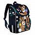 Рюкзак школьный с мешком GRIZZLY RAm-184-3 /1 dark blue