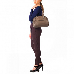 Женская сумка из кожи Pola 9044 beige
