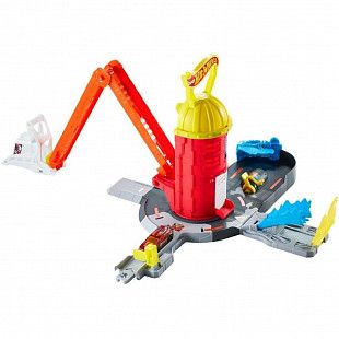 Игровой набор Hot Wheels City Super Fire Station (JHL95)