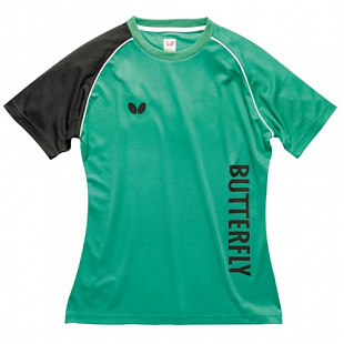 Футболка теннисная Butterfly Ainoo Lady green