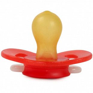 Пустышка Canpol babies Space Латексная Круглая 6-18 мес. (23/222_red_new)