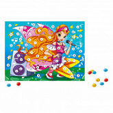 Мозаика Рыжий Кот Из пуговиц А4 Фея М-7335