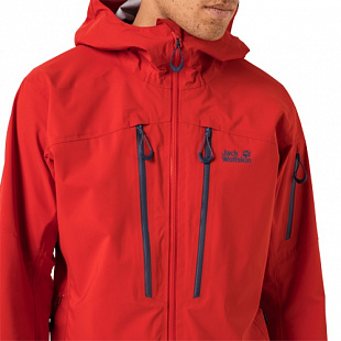 Куртка мужская Jack Wolfskin Exolight Pro Jacket M lava red