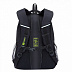 Рюкзак школьный GRIZZLY RU-934-5 /3 black/light green