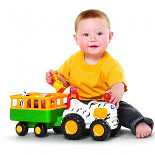 Трактор Kiddieland с животными 051169