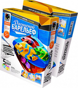 Творческий набор Fantazer 67763 Расписной барельеф «Рыбы-попугаи» 987006