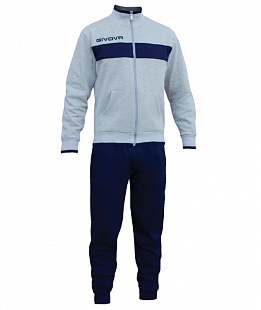 Спортивный костюм на байке Givova Drops Uomo Lf11 grey/blue