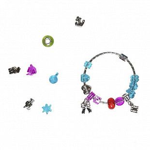 Игровой набор Qunxing Toys "Браслет шарм принцессы"  для создания украшений для девочек 868-75