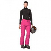 Брюки женские Jack Wolfskin Powder Mountain Pants W pink fuchsia