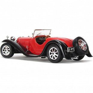 Коллекционная машина Bburago 1:24 Bugatti Type 55 (18-22027) red