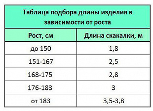 Скакалка спортивная с подшипниками 2,4 м 601227