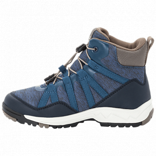 Ботинки детские Jack Wolfskin Thunderbolt Texapore Mid K blue / phantom