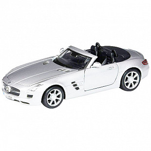 Масштабная модель автомобиля Maisto 1:24 Мерседес Бенц SLS AMG (31272) white