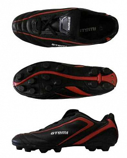 Бутсы футбольные Atemi MSR black/red SD500