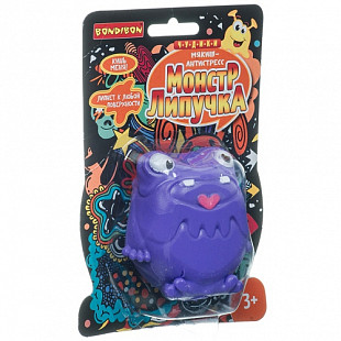 Игрушка-антистресс Bondibon Монстр Липучка Пушистик ВВ4297